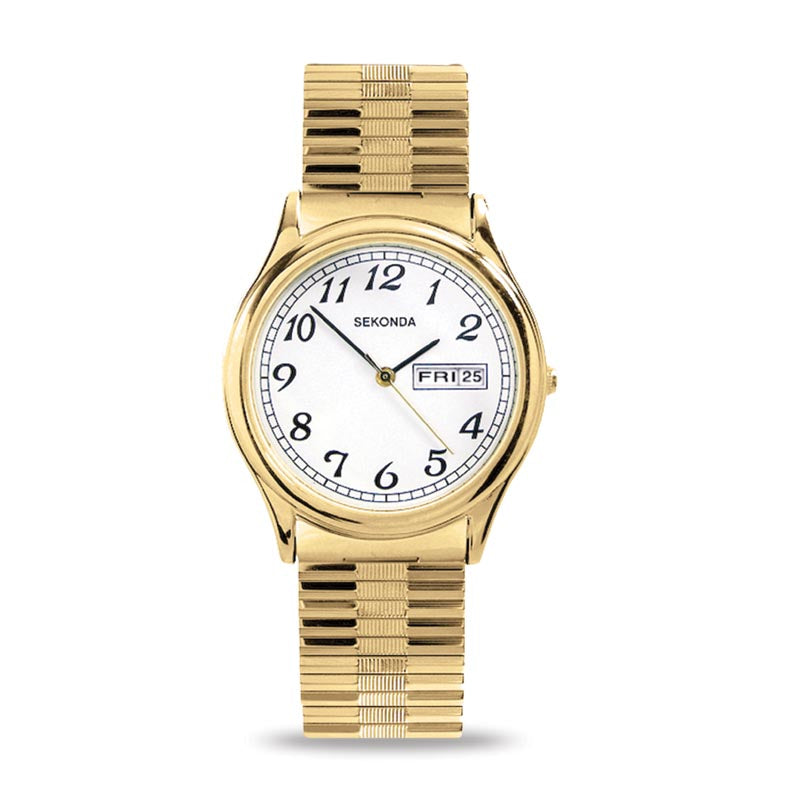 Sekonda gold watch clearance mens