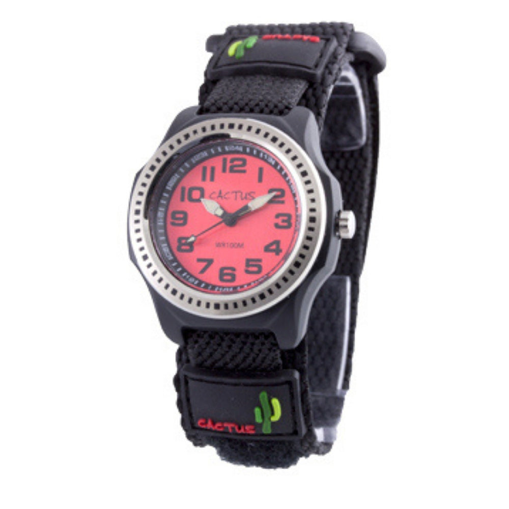 Cactus Kids Tough Waterproof Watch Red