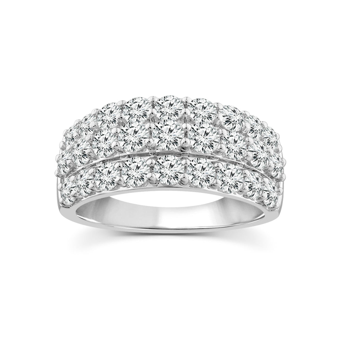 2.00ct Lab Grown Fashion Diamond Ring in 18ct White Gold